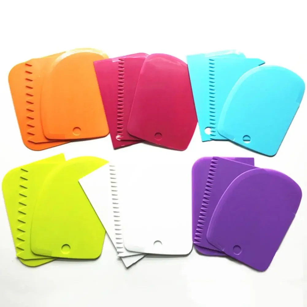 3 шт. домашний портативный скребок для крема набор сделай сам кухонный с прямой