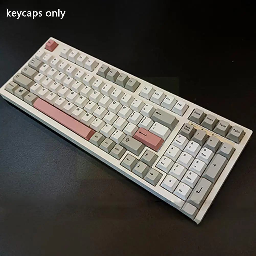 

126 крышка Pbt, ретро, настройка, игровая фонарь, крышка, плата Oem, высокая крышка, механика G2h4