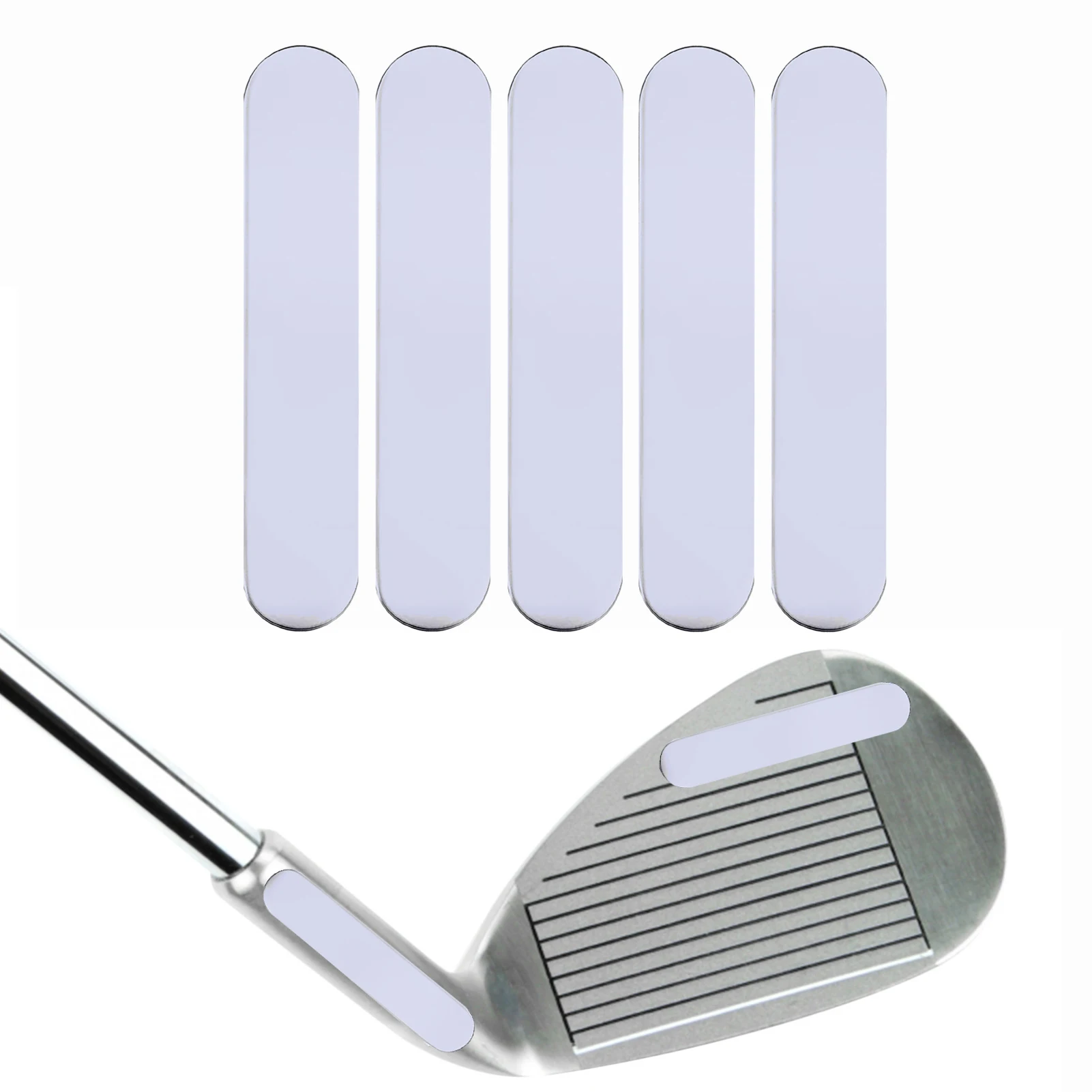 

Golf Lead Sheet Self-Adhesive Golf Weighted Ball Head Sheet Easy To Use Wood Iron Putter Weighted Lead Tape