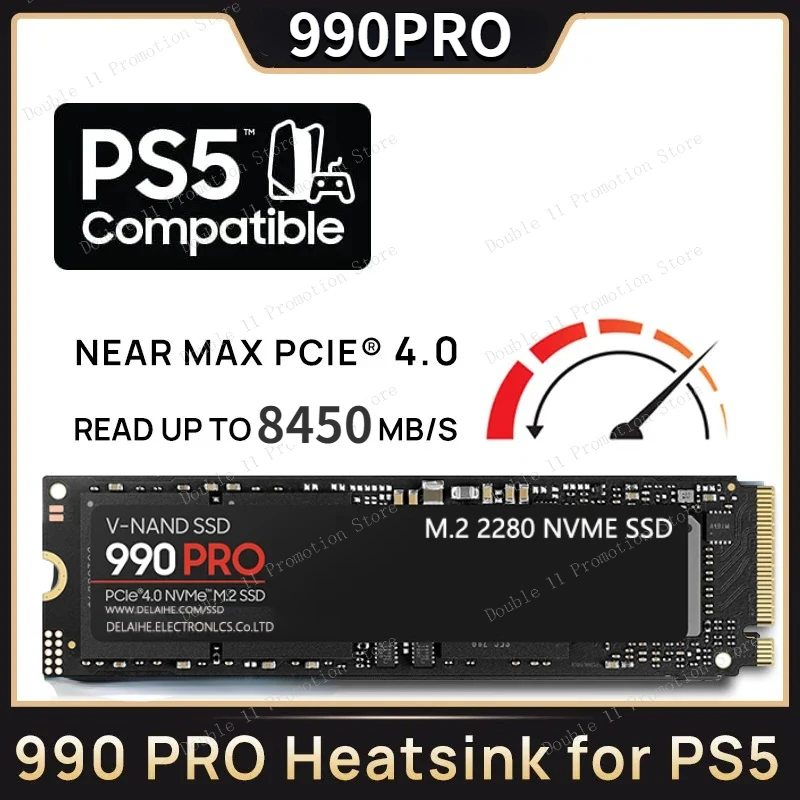

2023 Newest 990PRO 1TB 2TB 4TB SSD Internal Solid State Disk M2 2280 PCIe Gen 4.0 X 4 NVMe 1.3c 250 500 MZ-V8V250B for Computer