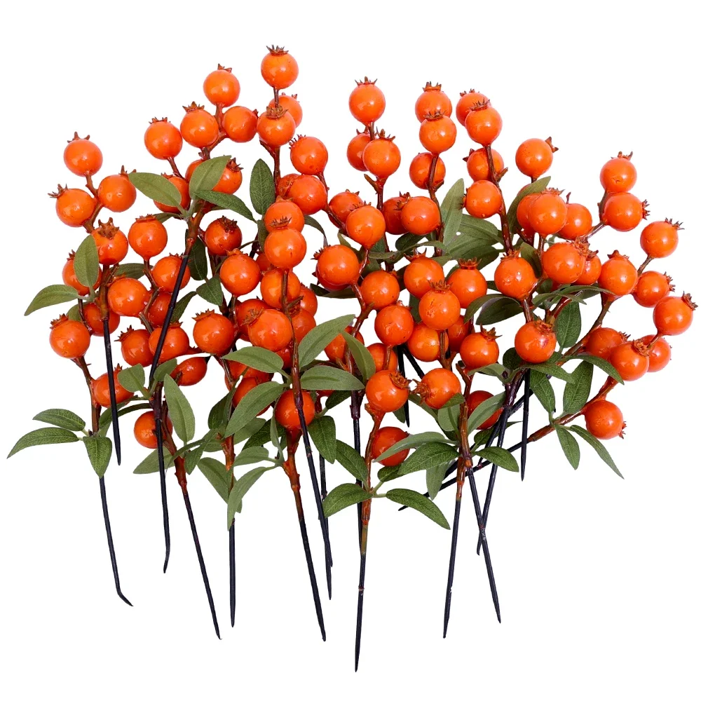 

Искусственные гранаты из пластика, набор из 5 штук