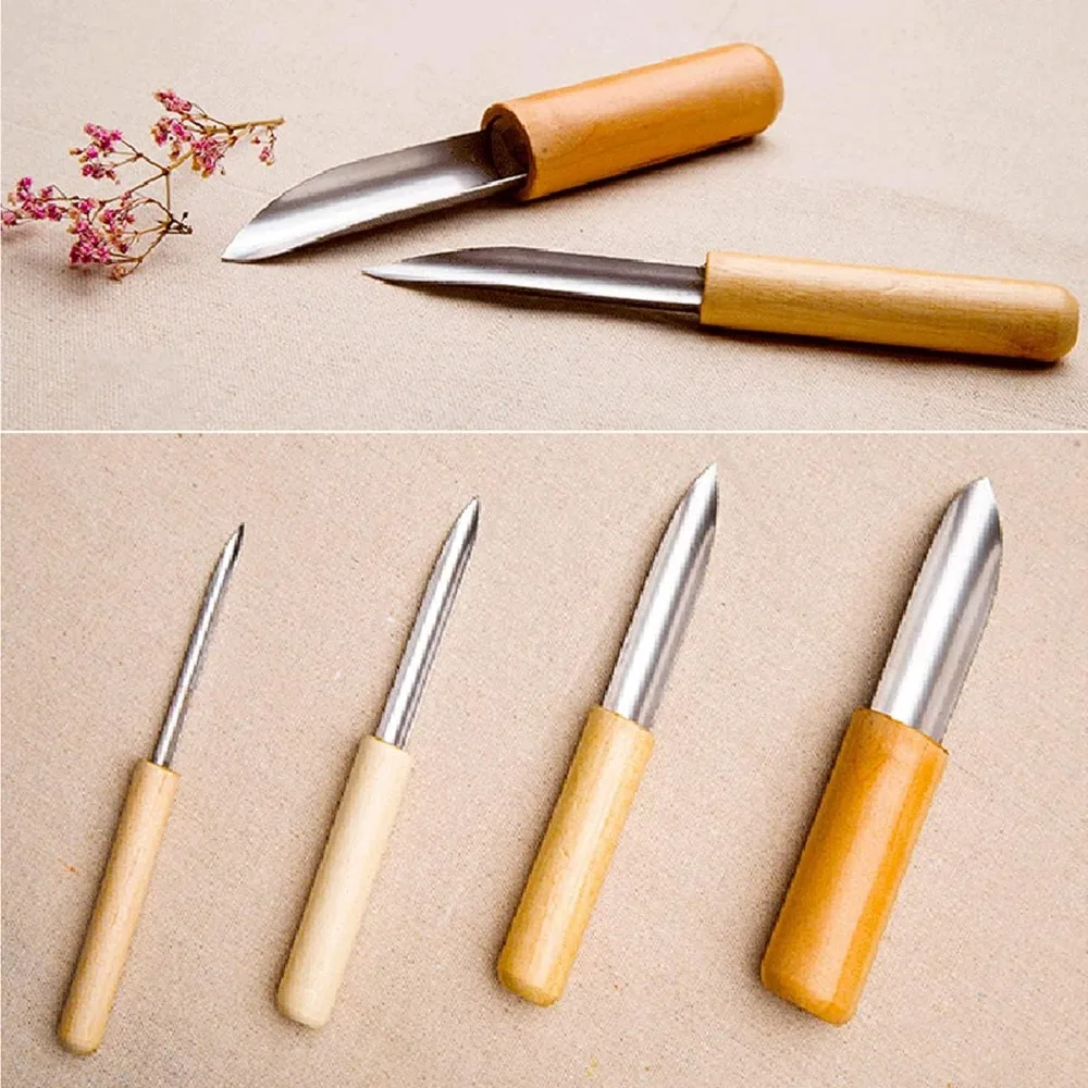Molding Engrave Cutter Clay Ceramic Tool DIY Shape Carve Sculpture Modelling Cut Pottery Punch Hole Wax Model Sludge Sculpt