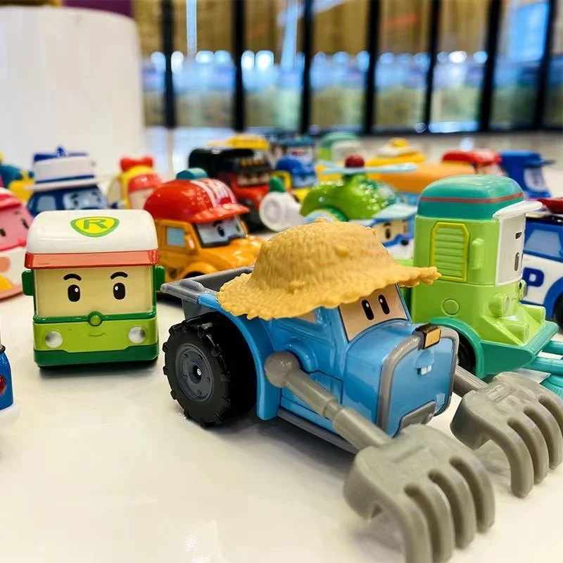

Экшн-фигурки «Робокар» серебристого цвета, корейские детские игрушки, робот, Рой, Хэлли, аниме, металлические фигурки, мультяшный игрушечный автомобиль для детей, лучший подарок, 25 моделей