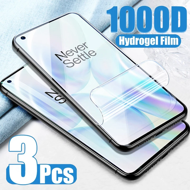 

Гидрогелевая пленка для OnePlus 10 9 8 7 Pro 7T 6 6T Nord2 для One Plus 9R 9RT Nord CE N10 N100, мягкая полноэкранная защита, не стекло