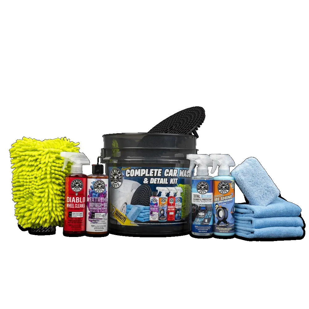 

Chemical Guys Premium Complete Car Wash & Detail Kit (12 Items)