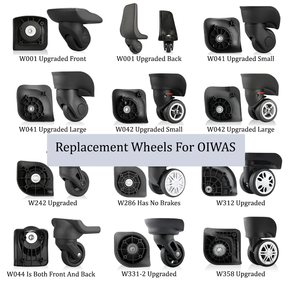 Подходит для чемоданов OIWAS колес тележек коробок универсальные аксессуары