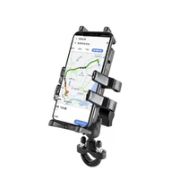 bike phone mount motorcycle cell phone mount anti shake handlebar rearview mirror mount bicycle phone holder 360 rotation