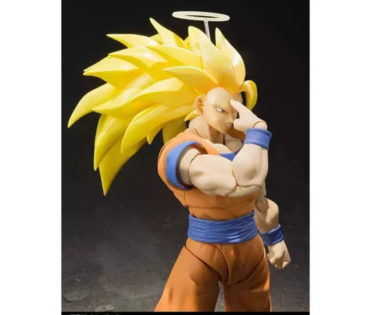 В наличии: Коллекционная фигурка Bandai SHF Dragon Ball Z Super Saiyan 3 Super Three Son Goku (переиздание) – игрушка, подарок (art.: 3920db119bcd8) - 3920db119bcd8