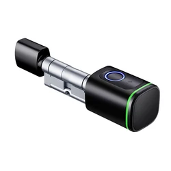 

TUYA Smart Life App Fingerprint RFID IC Card KEY TTLOCK BLE Door Smart Cylinder Lock For Replacing Old Mechanical Cylinder