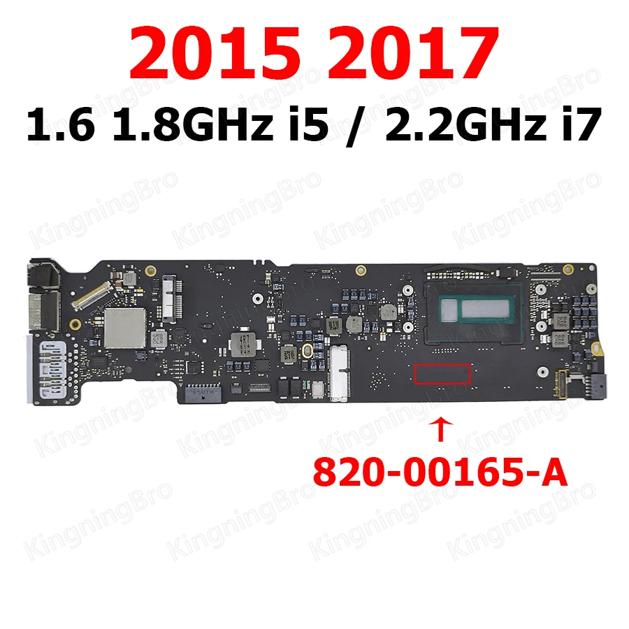 Оригинальная материнская плата A1466 для Macbook Air 13 &quot i5 i7 4 ГБ 8 2013 2014 820-3437-B / 2015 2017
