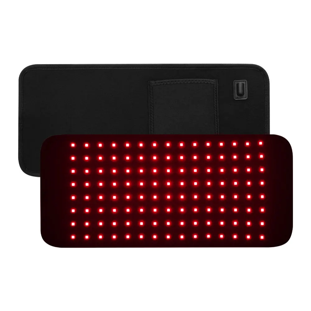 

Newest 660nm /850nm Therapy Belt LED Red Light Infrared Body Wrap Massage Pad Beauty Health Waist Shaper Period Pain Relief Belt