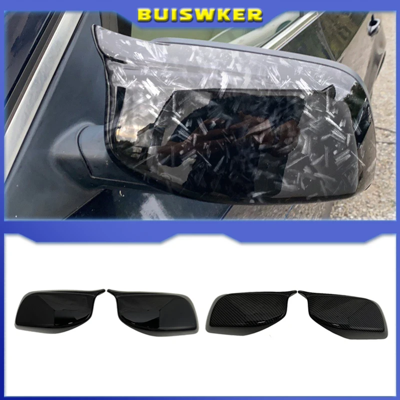 

E60 Mirror Cover M Style Car Side Rearview Mirror Cover Cap Trim For BMW 5 6 series E61 E63 E64 2003-2010 Rear View Mirror Caps