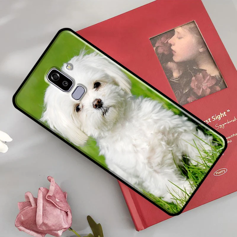 Maltese Dog Puppies Case For Samsung Galaxy J7 J5 J1 J3 2016 A3 A5 2017 A6 A7 A8 A9 J8 2018 J4 J6 Plus Coque images - 6