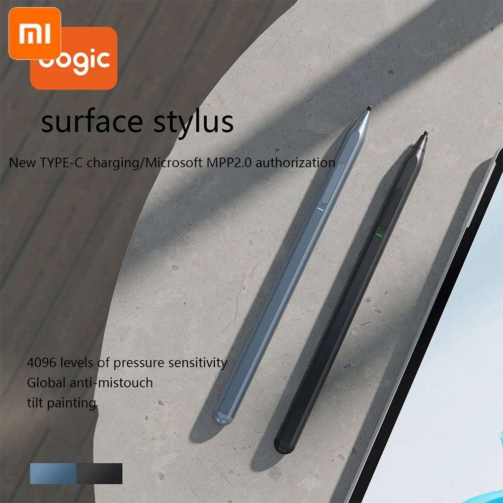 

Xiaomi C581-C Stylus Pen For Surface Pro 3 4 5 6 7 Surface Microsoft Stylus Pen Pro7/6/5 Anti-mistouch Pressure Sensitive Stylus