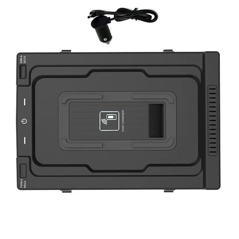 

Для Toyota Highlander XU70 (2021-2025) Беспроводное автомобильное зарядное устройство-адаптер панели мобильного телефона с быстрой зарядкой | Модификация аксессуара