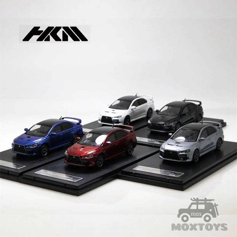 

HKM 1:64 Lancer Evolution EVO X 10 Black /RED /WHITE/Silver Diecast Model Car