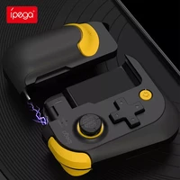ipega pg 9211 mobile phone gamepad bluetooth wireless game controller deformable joystick for ios android with storage bag