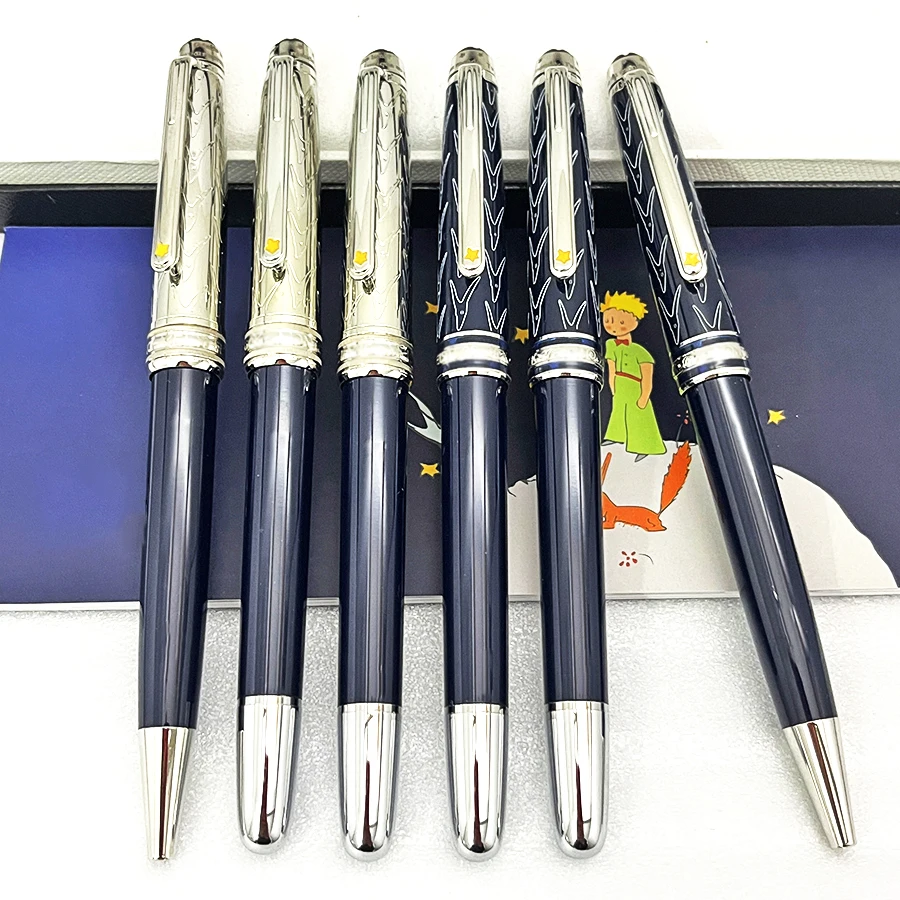 

YAMALANG Le Petit Prince 163 Dark Blue Rollerball Ballpoint Pen Luxury MB Stationery With Serial Number