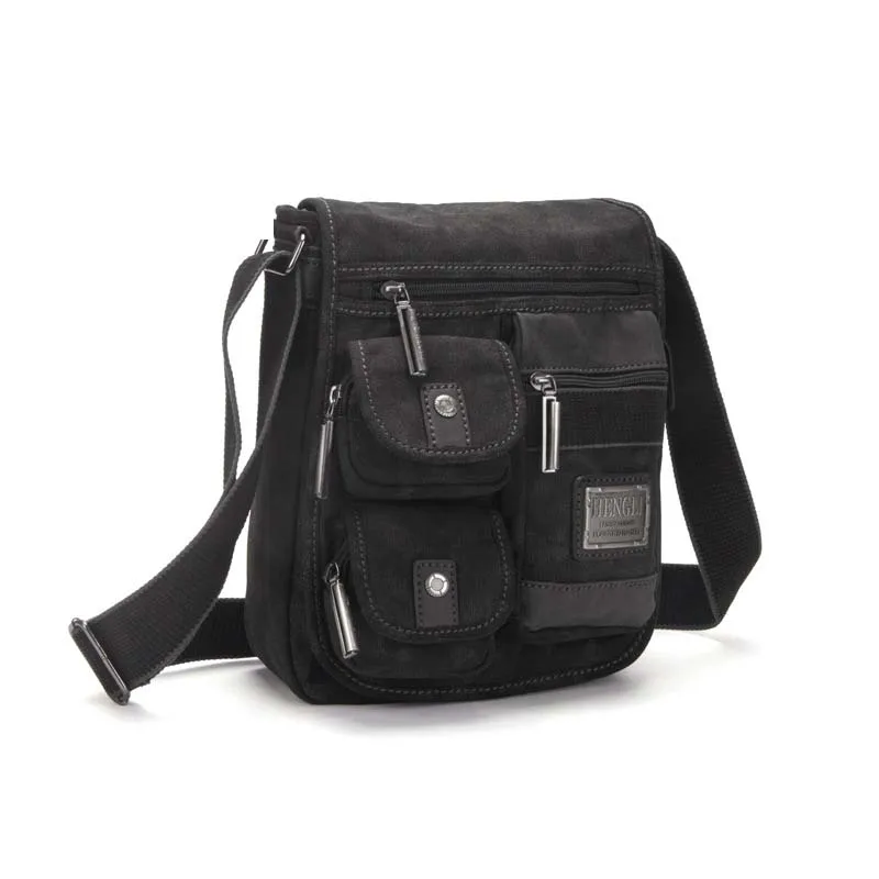 Винтажные холщовые сумки через плечо в стиле ретро новинка многофункциональная