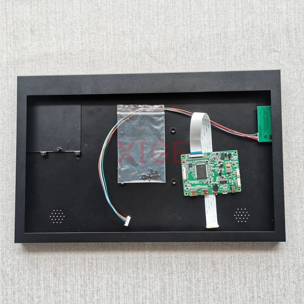 For LP133WF2-SPA1/SPL1/SPL6/SPL8 Metal Case+Controller Board Micro USB EDP 30Pin Laptop Screen 13.3&quot 1920x1080 Mini-HDMI DIY Kit