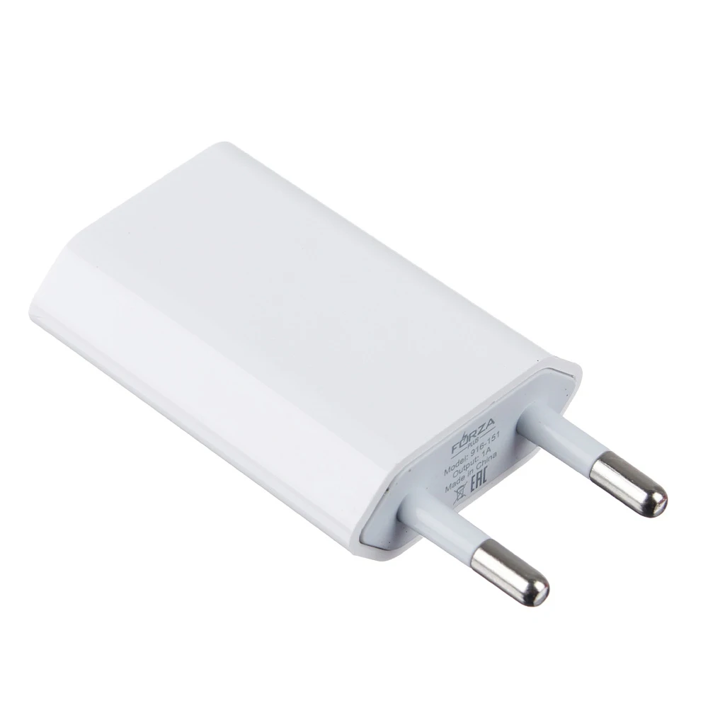 Сетевое зарядное устройство FORZA Комфорт 1xUSB 1.2А 5 В Белый |