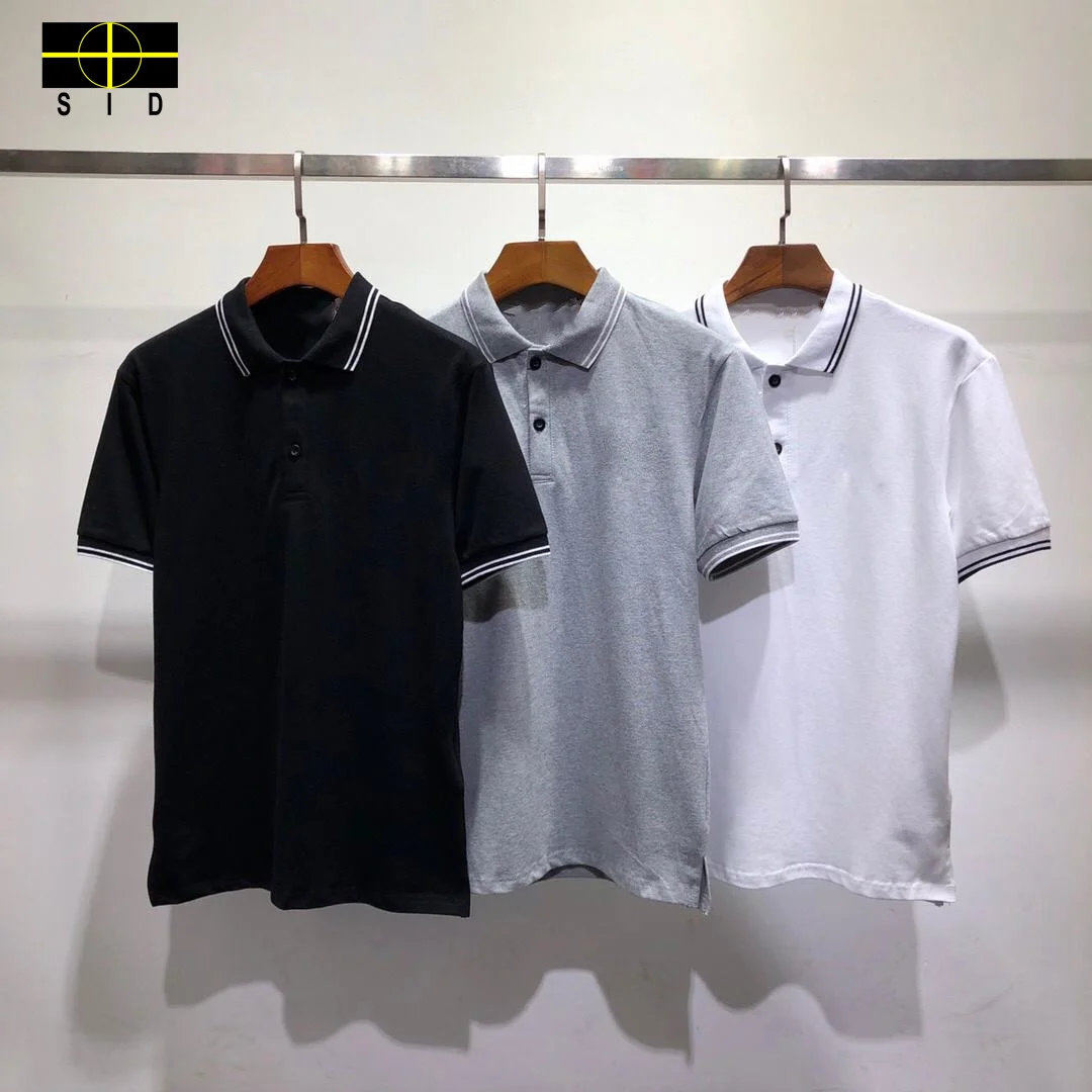 

Рубашка-поло мужская с вышивкой, роскошная брендовая тенниска с коротким рукавом, повседневная майка для гольфа, лето 2022