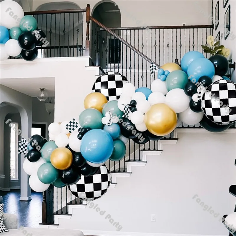 88 шт. детский гоночный автомобиль в стиле ретро |