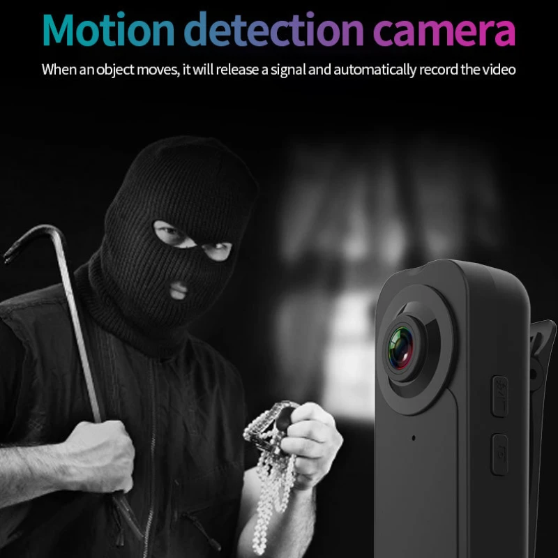 

Small Camera -Tiny Camera- Camera no WiFi Needed - Mini Body Camera Video Recorder - Camera Motion Activated - Nanny Small Cam