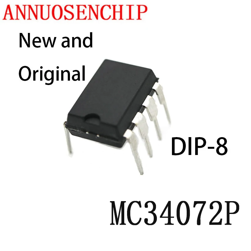 10 шт. новые и оригинальные DIP8 MC34072 DIP-8 MC34072PG DIP MC34072P
