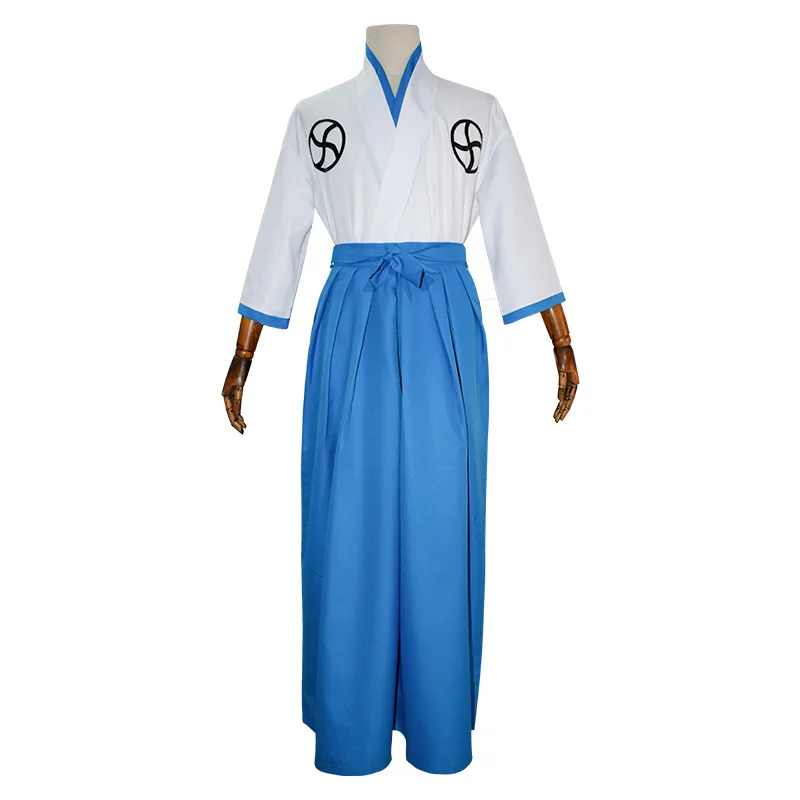 

Anime Costume Bleach Hitsugaya Toushirou Cosplay Kimono Schoolboy College Uniform Outfit Abarai Renji Japanese Clothes School