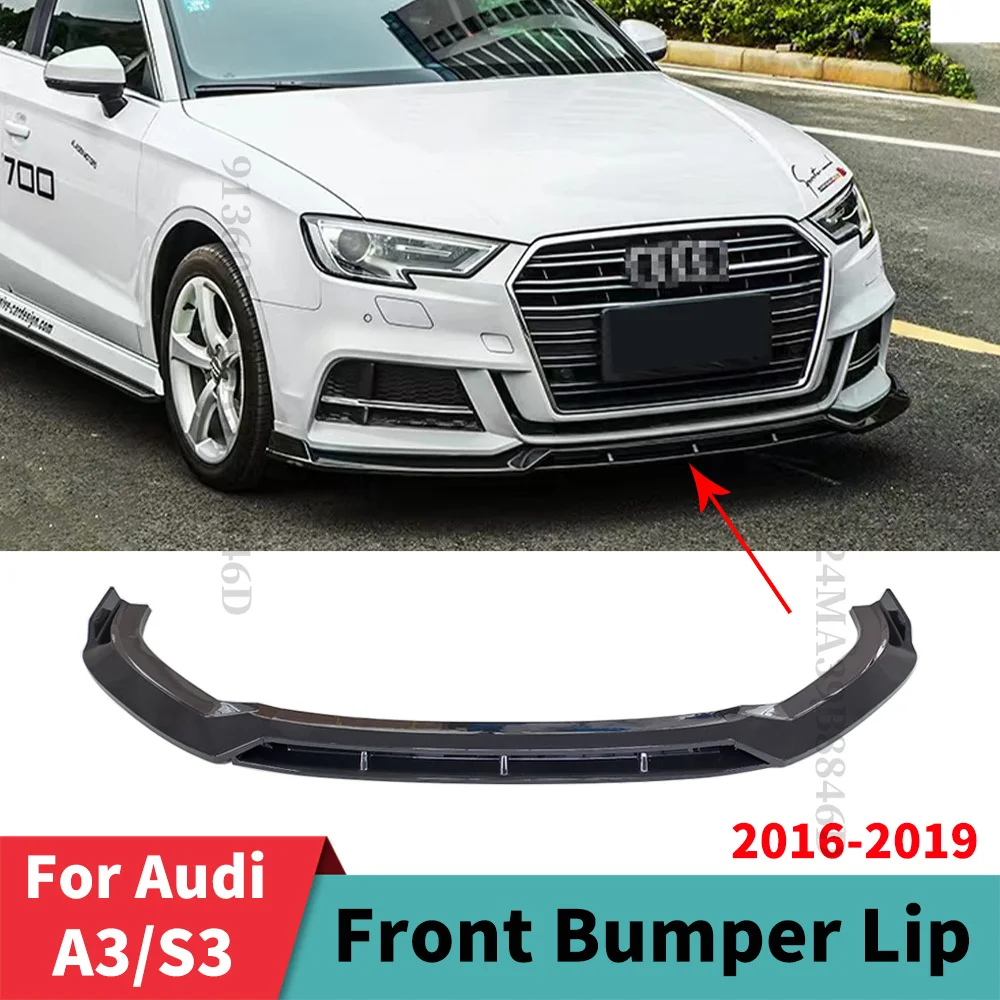 Lip Chin For Audi A3 S3 2016 2017 2018 2019