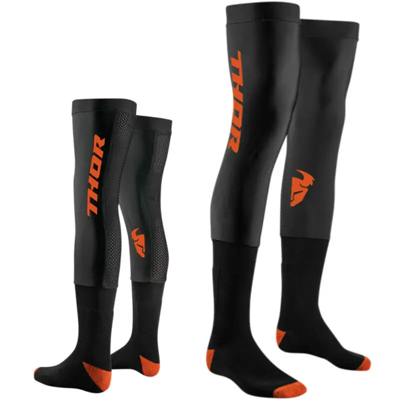 

2020 Motorcycle Compression Knee Brace enduro Socks Top Motocross Socks MTB ATV MX Knee Protection Sport moto socks H