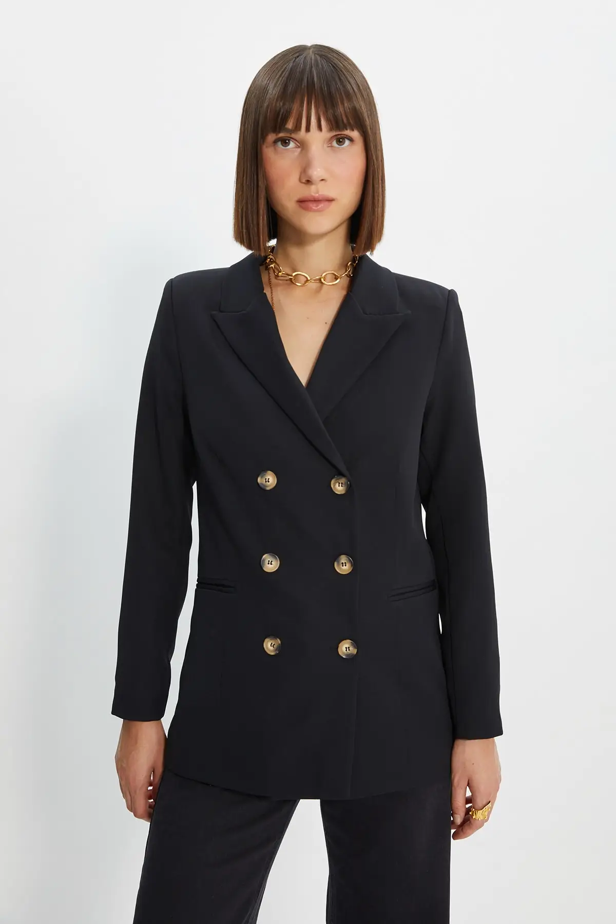 

Trendyol Buttoned Jacket TWOAW22CE0069