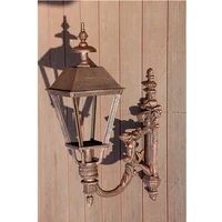 Luxury vintage wall lantern exterior wall mount bracket light fitting