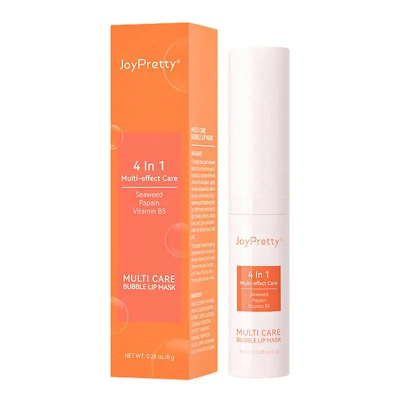 

Lip Scrub Exfoliator Bubble Scrub Moisturizer For Lip Natural Plant Extracts Lip Care Tool Gifts For Family Friends Girlfriends