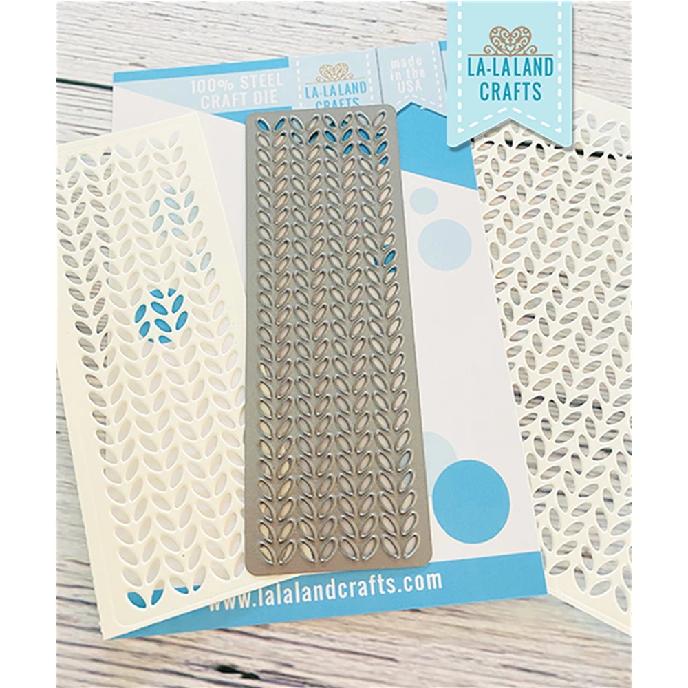 2022 New Knitted Panel Metal Cutting Dies Scrapbook Diary Decorate Stencil Embossing Template Diy Gift Card Handmade Craft Molds
