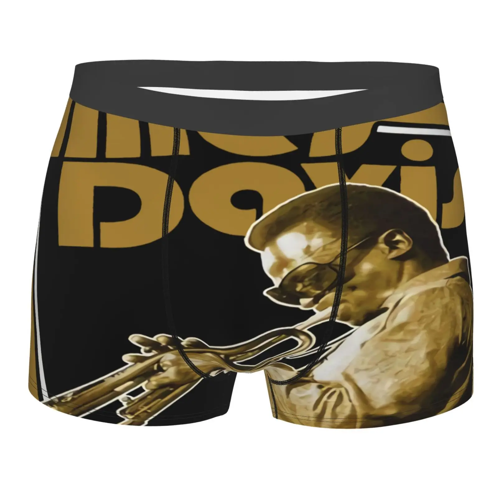 

Miles Davis Licensed Mida01 Singers Men's Panties Men White Male Clothes Pack If U Dare Ware Male Shorts Anime Mens With Pouch