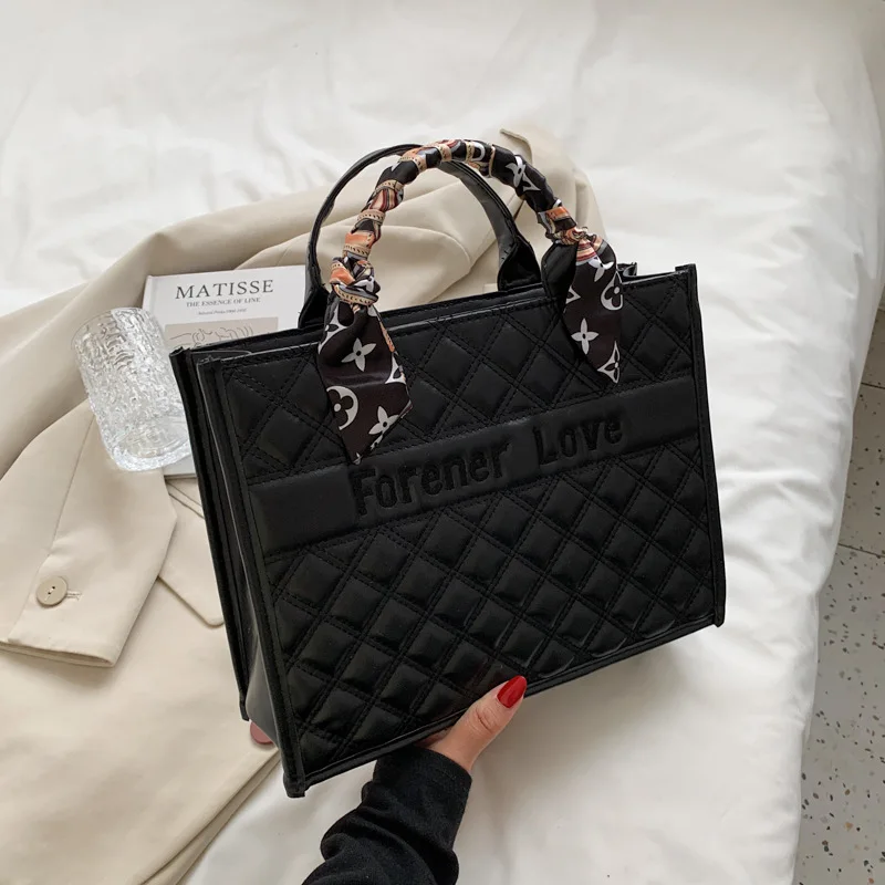 

Summer Female Bag Trend Letter Big Bag New Korean Fashion Simple Handbag Tote Bags for Women Bolsas Mujer Designer Bag Handbags