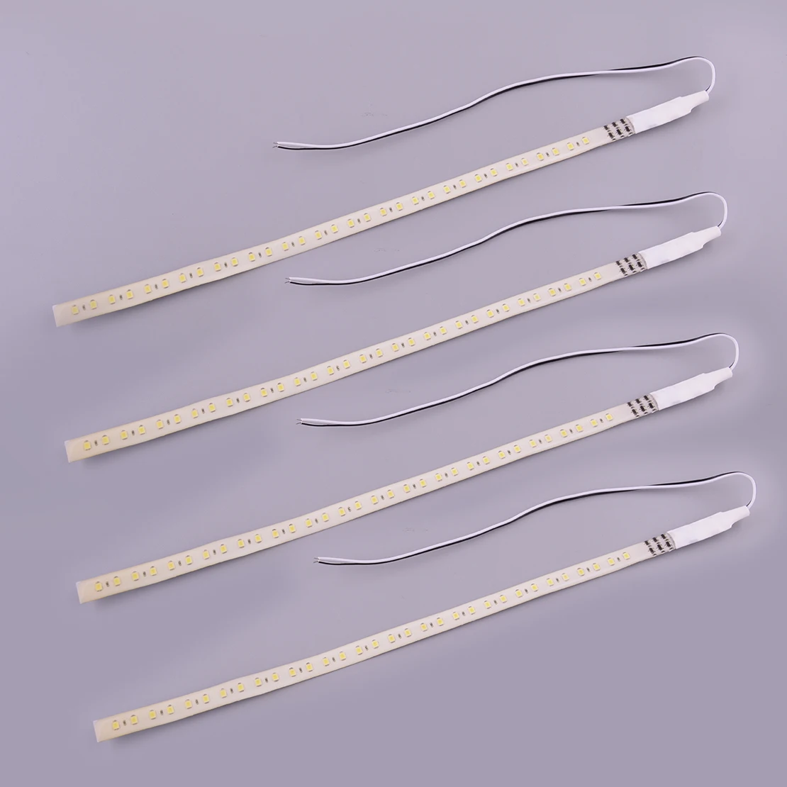 

4 шт., автомобильная гибкая светодиодная лента, 30 см, 12 В постоянного тока