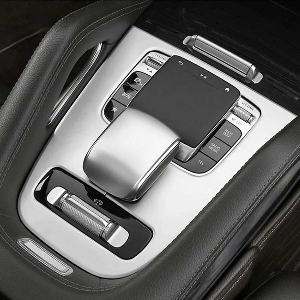 

Panel Trim Gear Shift Panel Frame Chrome Plated Silver For Benz GLE For GLS W167 For X167 2020-2021 Front Trim 1 Pc