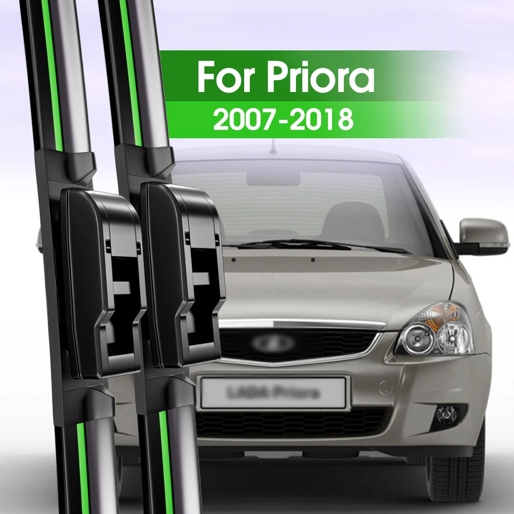 Щетки стеклоочистителя для Lada Priora 2170 2171 2172-2007 2018 2008 2009 2016 2017 2 шт. Щетки стеклоочистителя для Lada Priora 2170 2171 2172-2007 2018 2008 2009 2016 2017 2 шт.