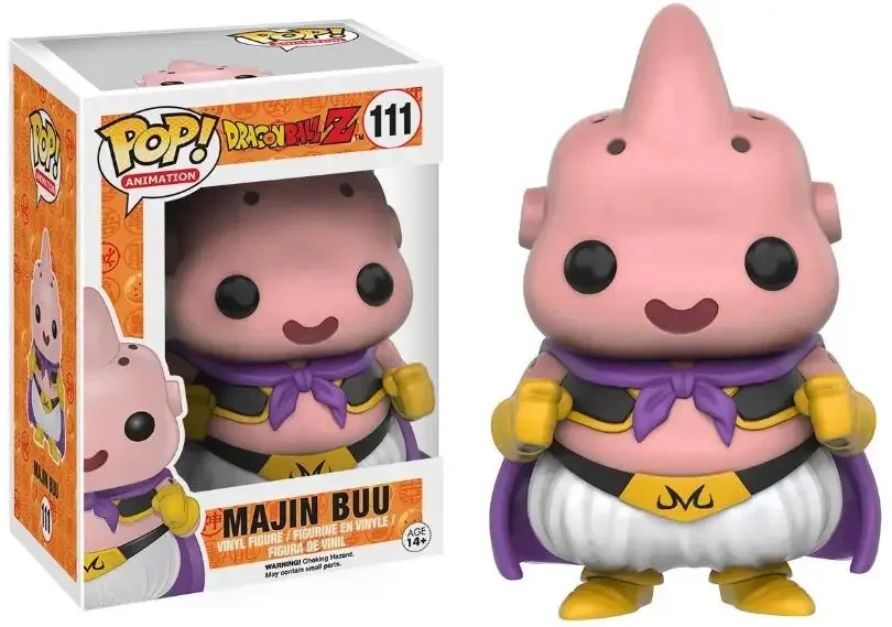 FUNKO POP Аниме Dragon Ball Z БАГАЖКИ # 107ГОДА 109 KRILLIN ГЛАВНЫЙ БУУЛ 110° 111 коллекция игрушек