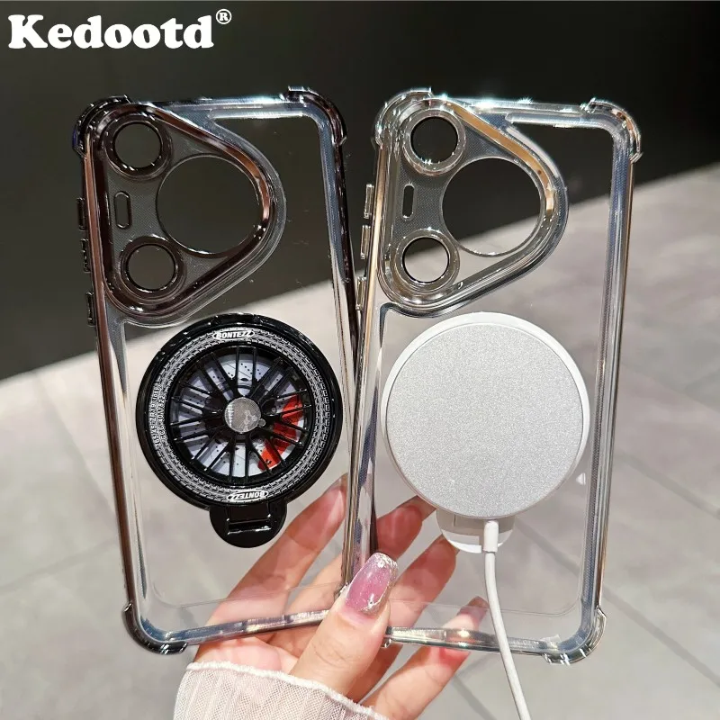 Магнитный чехол-подставка с вращением на 360 ° для Huawei P70 P60 Pro Mate 60 50 Nova 12 Ultra Honor 100 90