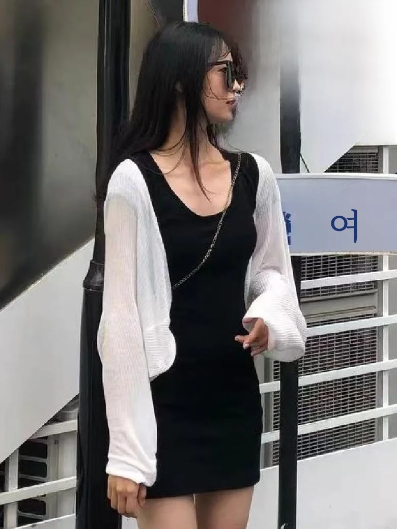 Женское летнее Европейское и американское сексуальное платье с коротким рукавом