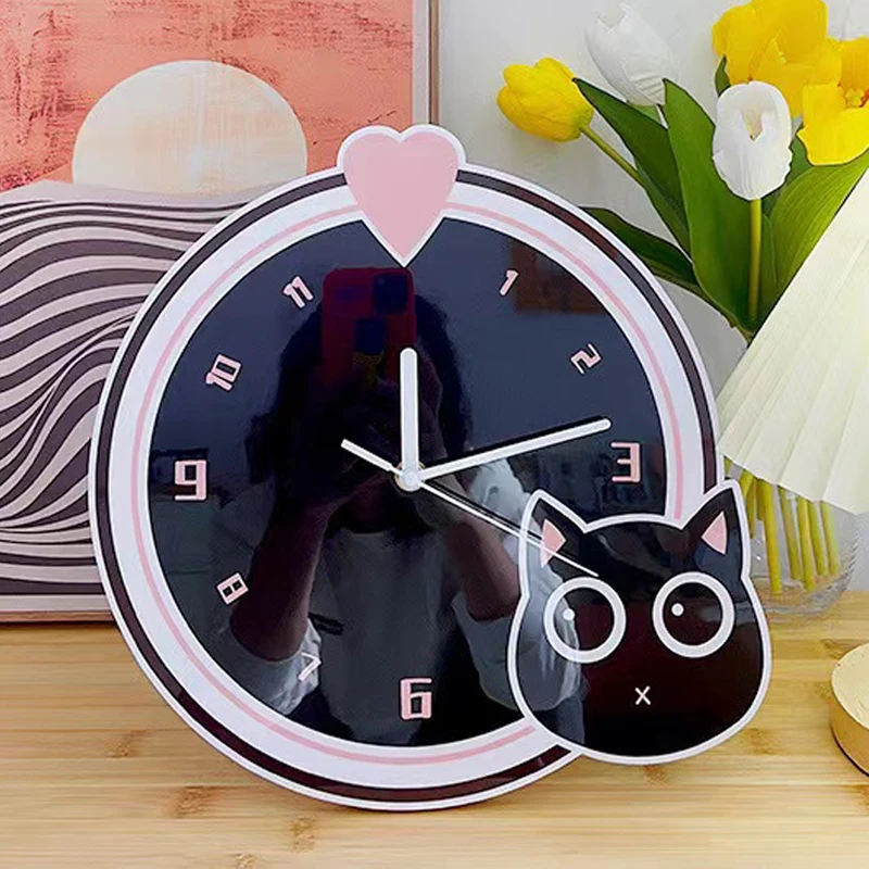 

Modern Fashion Digital Clocks Mute Living Room Study Children room Cartoon Clock Personality Bedroom Wall Clocks Home Decoration