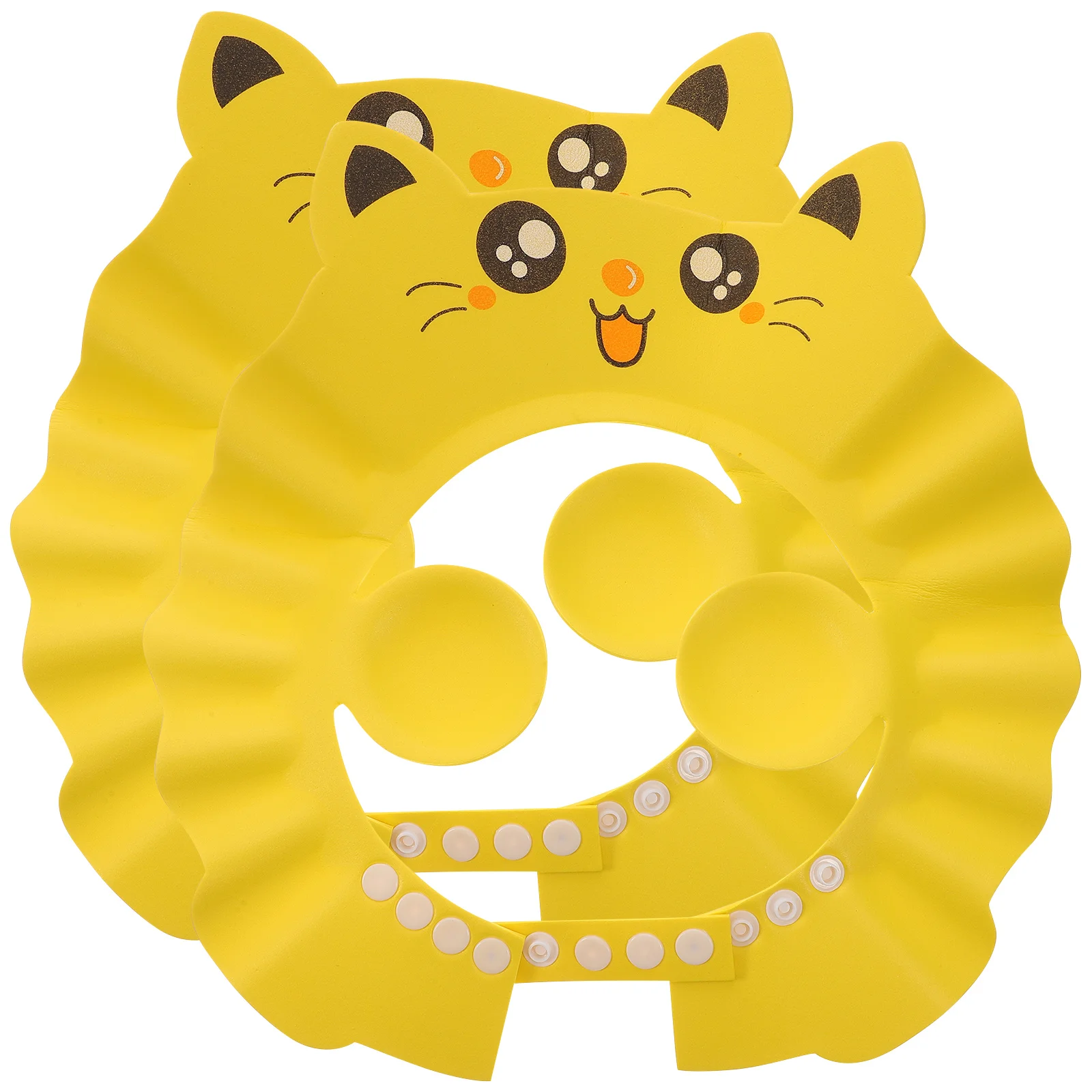 

2pcs Cartoon Baby Shower Caps Hair Washing Caps Kids Bath Hat Shampoo Shield & items Accessories