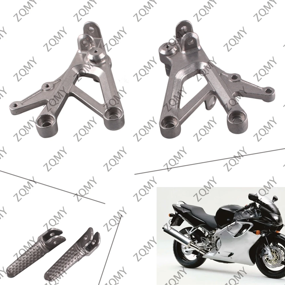 

Передняя подставка для ног мотоцикла, кронштейны для Honda CBR600 F4 1999 2000 и CBR 600 F4i 2001 2002 2003 2004 2005 2006