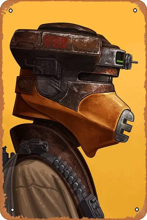 Металлический знак винтажные кухонные знаки Настенный декор принцесса Leia (Boushh)