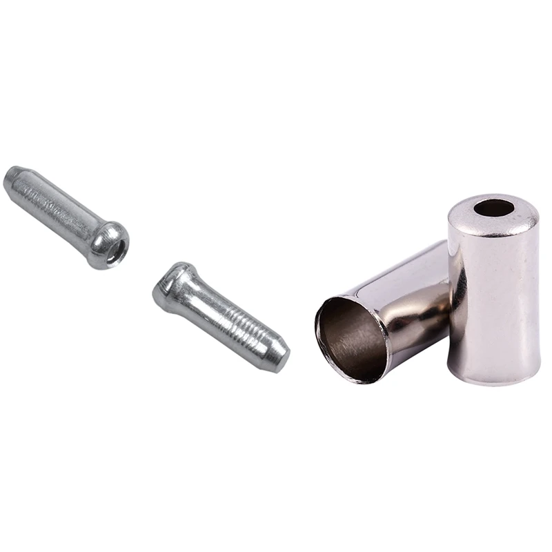 

Наконечники тормозного троса для велосипеда, 100 шт., 5 мм