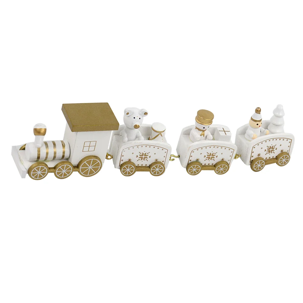 

Christmas Train Train: Decor Xmas Train Ornament Home Decoration Locomotive Embellishments